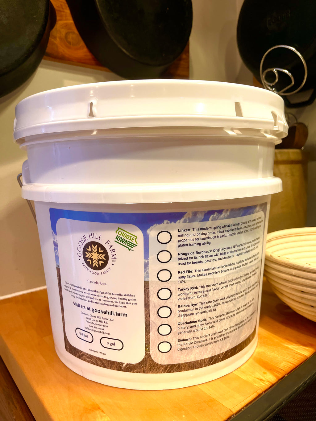 Balboa Rye Berries (Certified Organic)